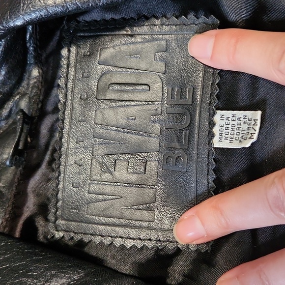 Leathers Nevada Blue vest - Picture 2 of 9